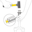 Unealta Instalare Floare Furca Topeak Nut Settler Tps Sp25