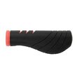 Mansoane CONTEC Ergo Neo Plus 132mm - Negru/Rosu neon