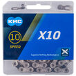 Lant KMC X10 Silver/Negru