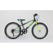 Bicicleta ULTRA Storm 24 negru/galben/albastru