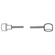 Cablu Frana MTB/Road/Trekking SXT  2000 mm