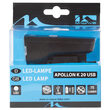 Far cu Acumulator M-WAVE  "APOLON K 20 USB"