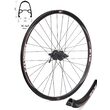 Roata CROSSER X12 32H 28 Spate QR Disc Caseta capsata butuc SHIMANO HM475 Negru