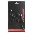 Manete frana CROSSER BL46G L+R set - negru
