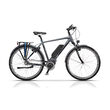 Bicicleta ebike oras CROSS Elegra City Man 28" Gri/Negru 500mm