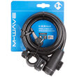 Antifurt cu cheie M-WAVE  S 10.18 Illu Reflex