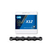 Lant KMC ”X12 Blacktech” 12 viteze 126 zale