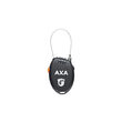Incuietoare cablu AXA ROLL cablu retractabil 75/1.6mm cu cifru