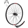 Roata CROSSER X6 36H 27.5 Spate QR Disc Caseta capsata Negru