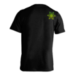 Tricou SUPACAZ - Str8 Up - verde neon / galben neon-XS