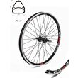 Roata CROSSER X3 36H 24" Spate QR Negru