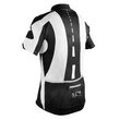 Tricou Ciclism M-WAVE Alb/Negru 