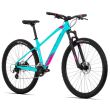 Bicicleta MTB Rock Machine Catherine 10-29 29 Cyan/Roz XS-13.5