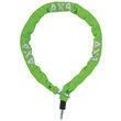 Incuietoare lant AXA Plug-in RLC 100cm/5,5mm verde