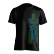 Tricou SUPACAZ - Str8 Up - verde neon / albastru neon-XS