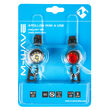 Set Flash cu Acumulator M-WAVE  ”APOLLON MINI A USB”
