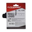 Incuietoare cablu CROSSER CL-369 12x900mm negru - cu suport