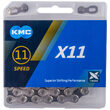 Lant KMC X11  Silver/Negru   114 Zale