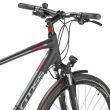Bicicleta CROSS Travel Man Trekking 28'' Negru/Rosu 480mm