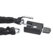 Incuietoare lant AXA Clinch 105x7.5 Black soft