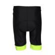 Pantaloni scurti ciclism CROSSER CW-17-106 cu bazon negru/albastru L