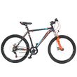 Bicicleta ULTRA Agressor 26" negru/portocaliu neon/albastru 440mm