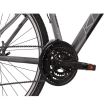 Bicicleta KROSS EVADO 2.0 28" L DAMA GRI-NEGRU KREV2Z28X19W002057