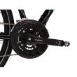 Bicicleta KROSS EVADO 5.0 28" M DAMA NEGRU-TURCOAZ 
