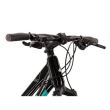Bicicleta KROSS EVADO 5.0 28" M DAMA NEGRU-TURCOAZ 