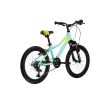Bicicleta copii KROSS LEA MINI 2.0 20" TURCOAZ-GALBEN KRLEM220X11W003562