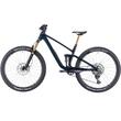 BICICLETA CUBE STEREO ONE44 C:68X SLT LIQUIDBLUE BLACK 2024 L