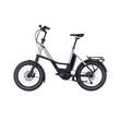 BICICLETA ELECTRICA E-BIKE CUBE COMPACT SPORT HYBRID 500 Black Polarsilver 2023 One size