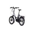 BICICLETA ELECTRICA E-BIKE CUBE COMPACT SPORT HYBRID 500 Black Polarsilver 2023 One size