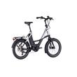 BICICLETA ELECTRICA E-BIKE CUBE COMPACT SPORT HYBRID 500 Black Polarsilver 2023 One size