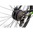 Bicicleta electrica Fivestars 29 negrumat/verde 500mm (L)