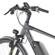 Bicicleta ebike oras CROSS Elegra City Man 28" Gri/Negru 500mm
