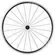 ROTI SHIMANO WH-RS100, FATA & SPATE, 20H/24H, PT. 20/22 VIT, OLD 100/130MM, JANTA CLINCHER NEGRU, QR 163MM NEGRU