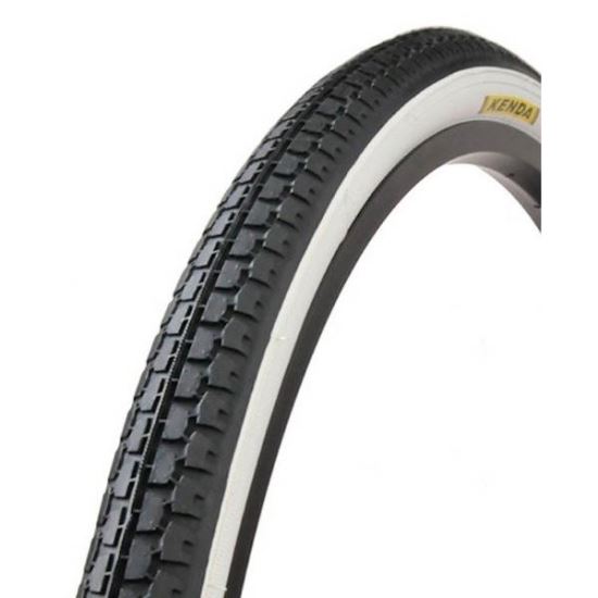 CAUCIUC KENDA 20X1.75 K127 BK/WH 
