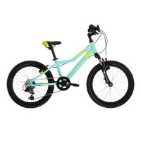 Bicicleta copii KROSS LEA MINI 2.0 20" TURCOAZ-GALBEN KRLEM220X11W003562