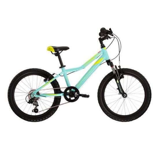 Bicicleta copii KROSS LEA MINI 2.0 20" TURCOAZ-GALBEN KRLEM220X11W003562