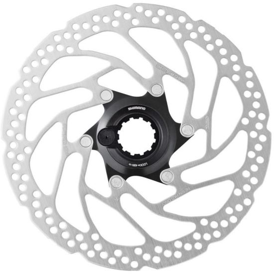 ROTOR PT. FRANA PE DISC SHIMANO SM-RT30, M 180MM, CENTER LOCK, INCL. PIULITA DE STRANGERE, CU MAGNET, PT. PLACUTE RESIN, AMBALAT IND.