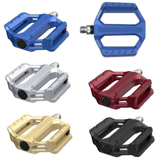 PEDALE SHIMANO PD-EF202, FARA CATADIOPTRII, ALBASTRE, AMBALAT IND.