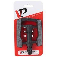 Pedale Plastic VP Non Slip Negru