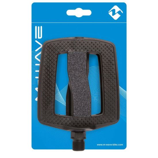 Pedale Plastic M-WAVE STEADY BEACH - 9/16" 97 x 89 mm