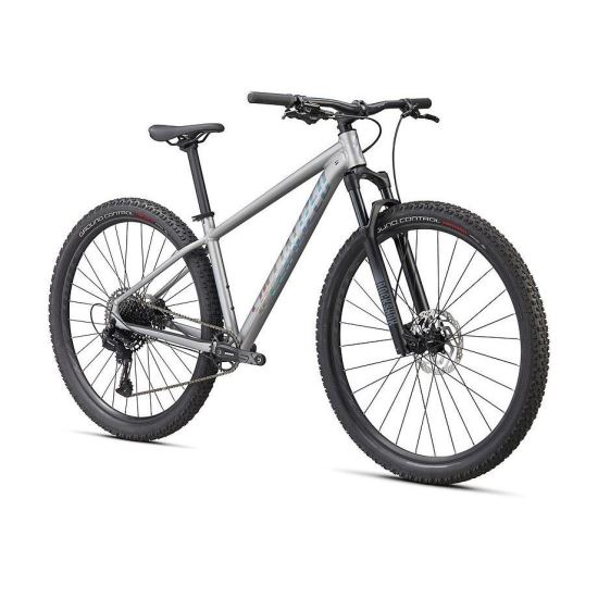 BICICLETA MTB SPECIALIZED ROCKHOPPER EXPERT 29 - SILVER DUST/BLACK HOLOGRAPHIC L