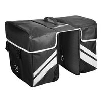 SET GENTI PORTBAGAJ COBURI RFR REAR CARRIER BAG DOUBLE 14048 Negru