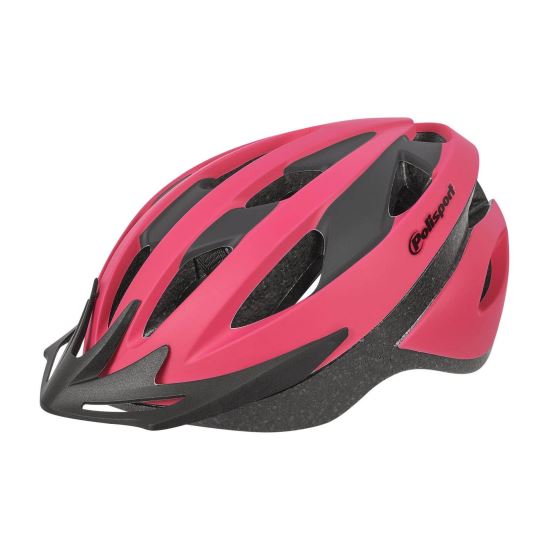 CASCA PROTECTIE - POLISPORT - SPORT RIDE - M(54-58), in mould, fucsia/negru