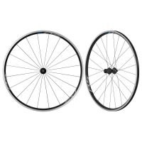 ROTI SHIMANO WH-RS100, FATA & SPATE, 20H/24H, PT. 20/22 VIT, OLD 100/130MM, JANTA CLINCHER NEGRU, QR 163MM NEGRU