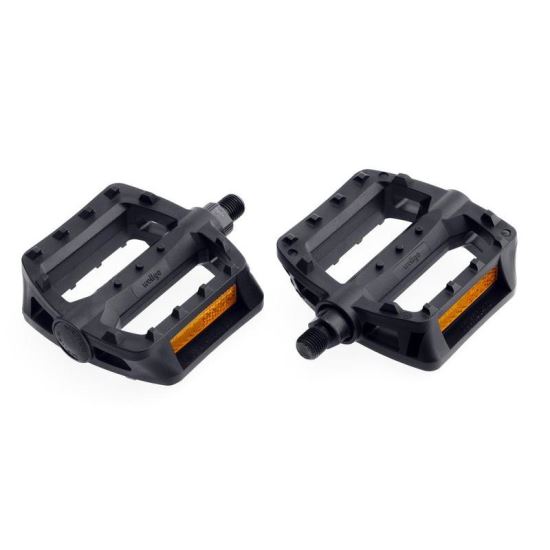 Pedale Plastic WELLGO BMX 1/2" - Negru