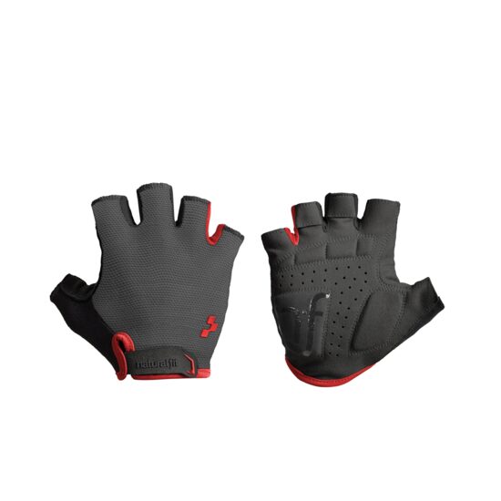 MANUSI CUBE NATURAL FIT grey´n´red S